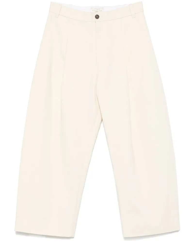 Studio Nicholson Hose mit Bundfalten - Nude Nude