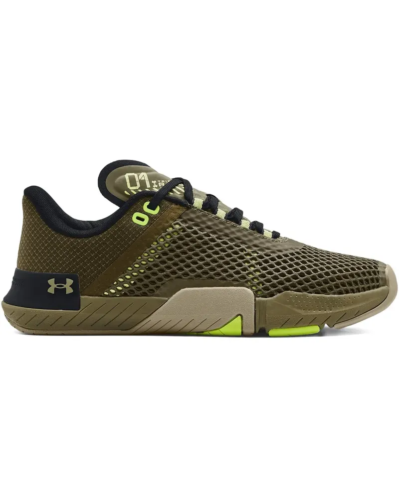 Under Armour TriBase Reign 4 "Tent/Black/Khaki" Sneakers - Grün Grün
