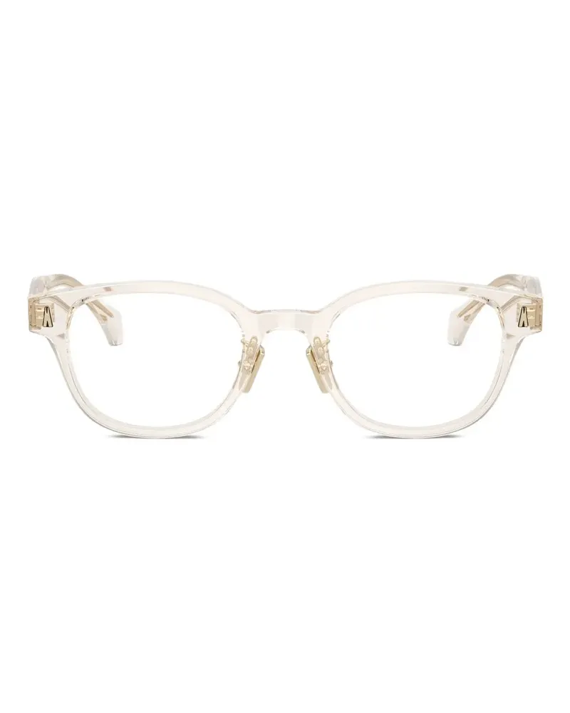Moncler Brille mit geometrischem Gestell - Nude Nude