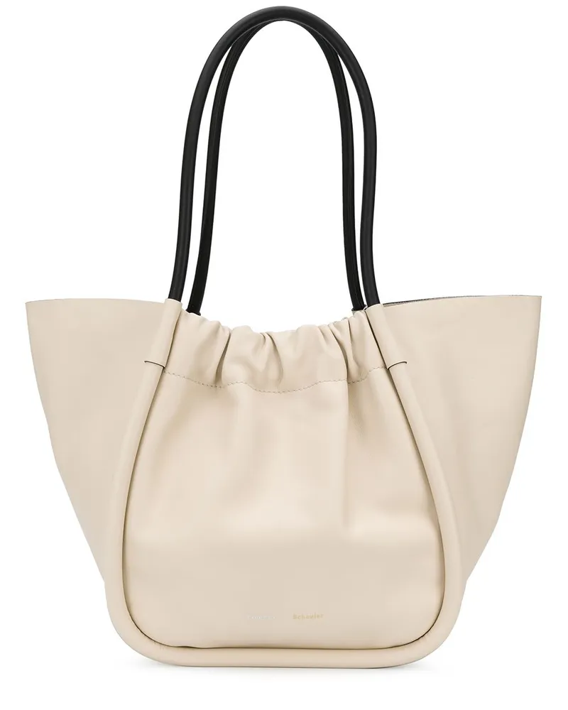 Proenza Schouler Ruched L' Shopper Nude