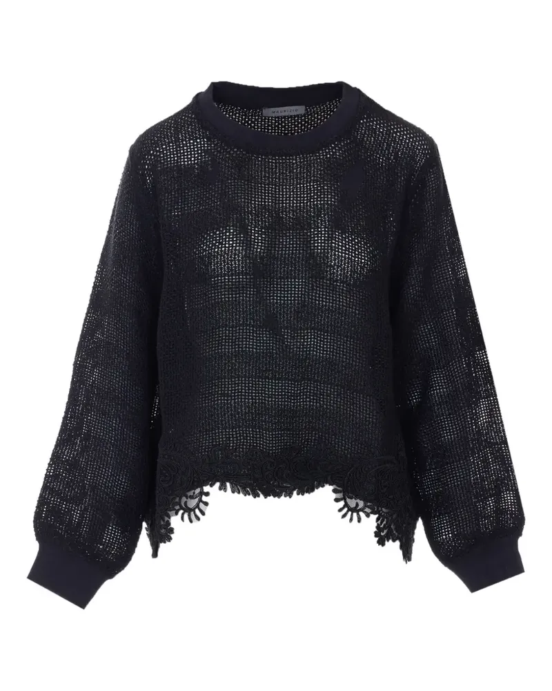 Maurizio Pecoraro crewneck sweater - Schwarz Schwarz
