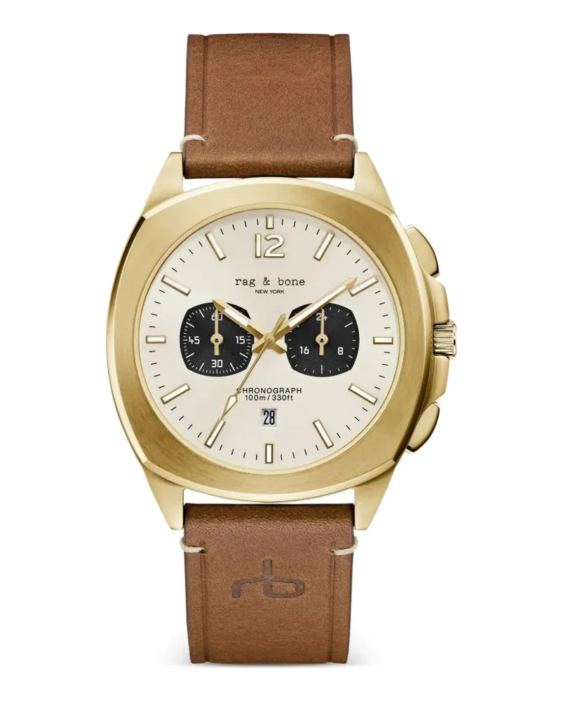 Rag & Bone Bleeker Armbanduhr 40mm - Nude Nude