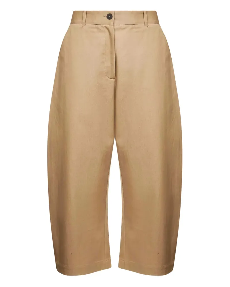 Studio Nicholson Hose aus Baumwolle - Braun Braun