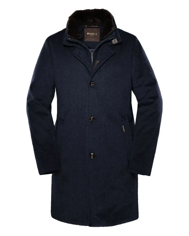 MOORER Bond Mantel - Blau Blau