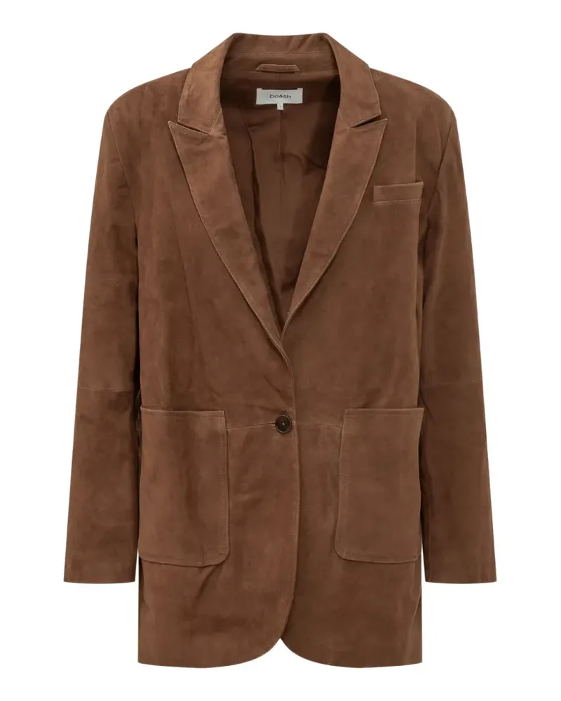 ba&sh Mosty notched-lapels jacket - Braun Braun
