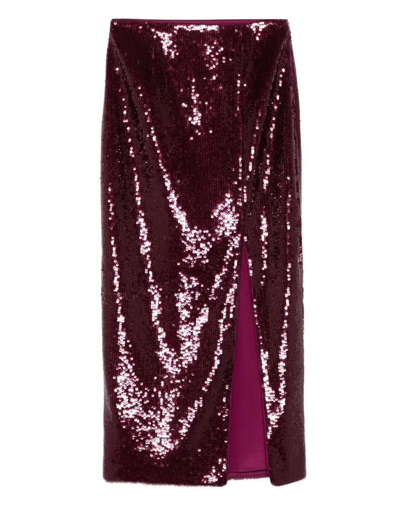 Roland Mouret Rock mit Pailletten - Violett Violett