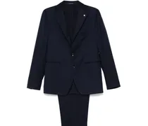 Anzug aus Schurwolle - Blau