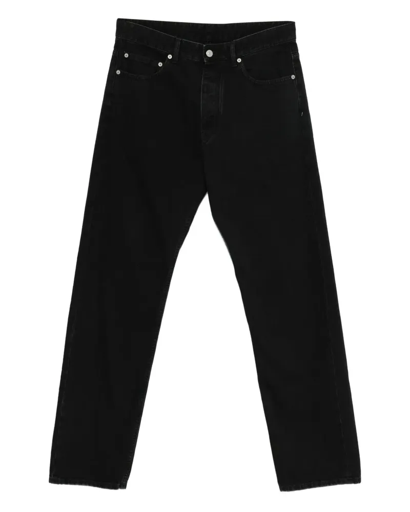 Maison Margiela Jeans mit Knopfverschluss - Schwarz Schwarz