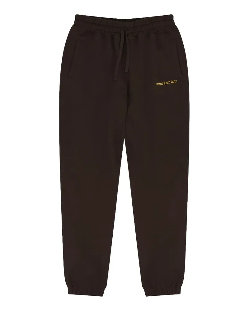 Aimé Leon Dore elasticated-waistband track pants - Braun Braun