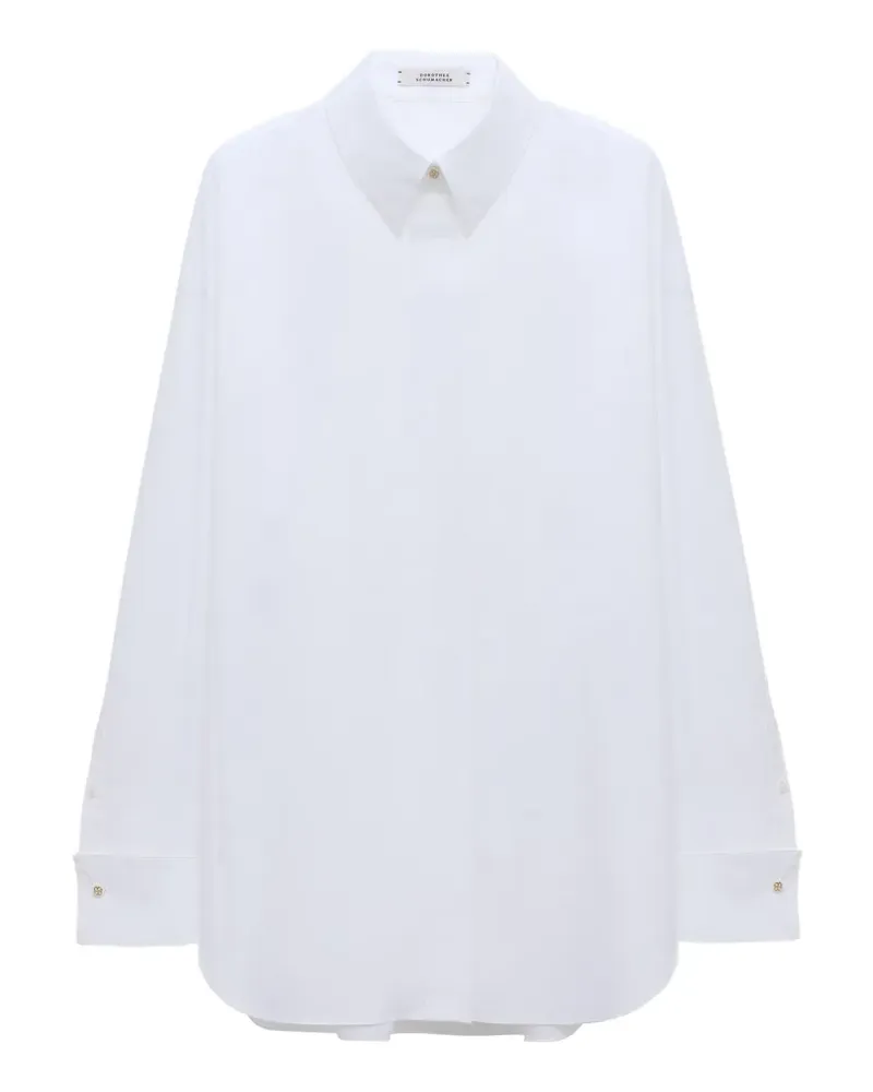 Dorothee Schumacher Power Hemd aus Popeline - Weiß Weiß