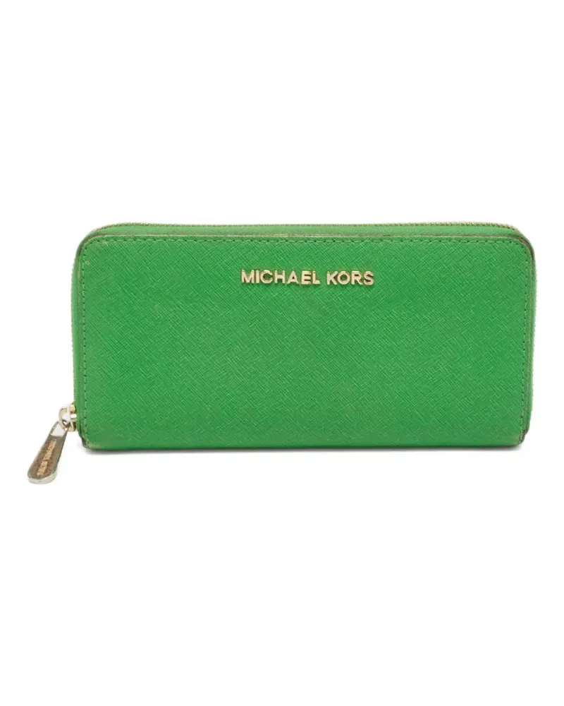 Michael Kors Portemonnaie mit Reißverschluss - Grün Grün