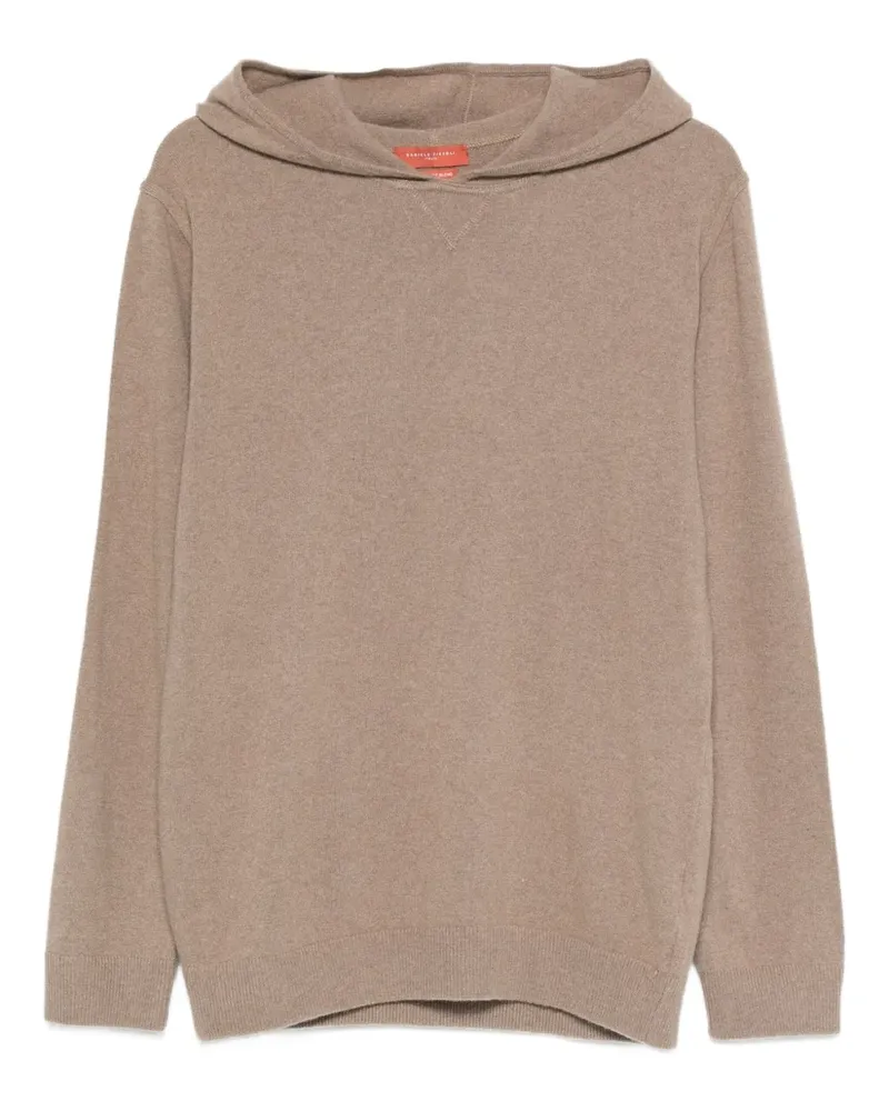 Daniele Fiesoli Hoodie aus Kaschmir - Nude Nude