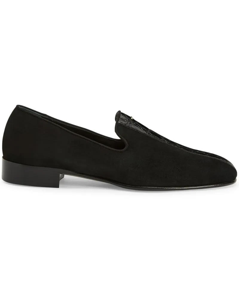 Giuseppe Zanotti Tuxedo Loafer - Schwarz Schwarz