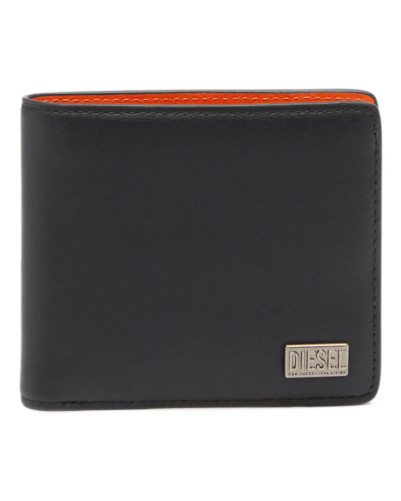 Diesel Biscotto S 3D Portemonnaie - Schwarz Schwarz