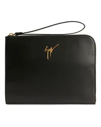 Giuseppe Zanotti Fabian Clutch Schwarz