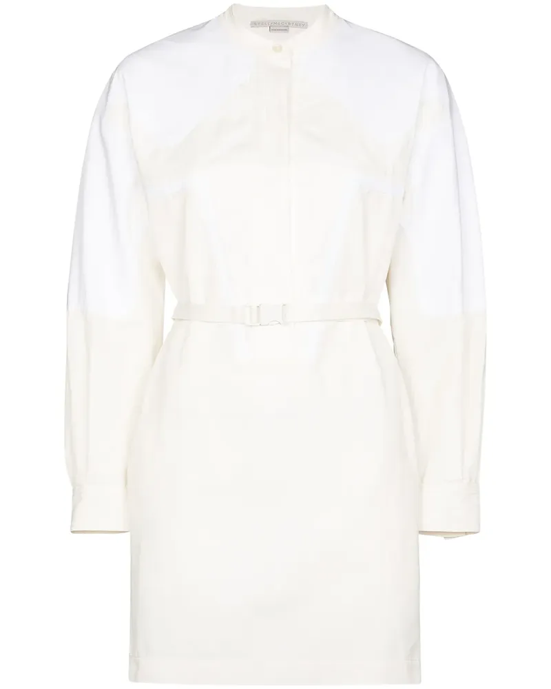 Stella McCartney Liana Minikleid - Weiß Weiß
