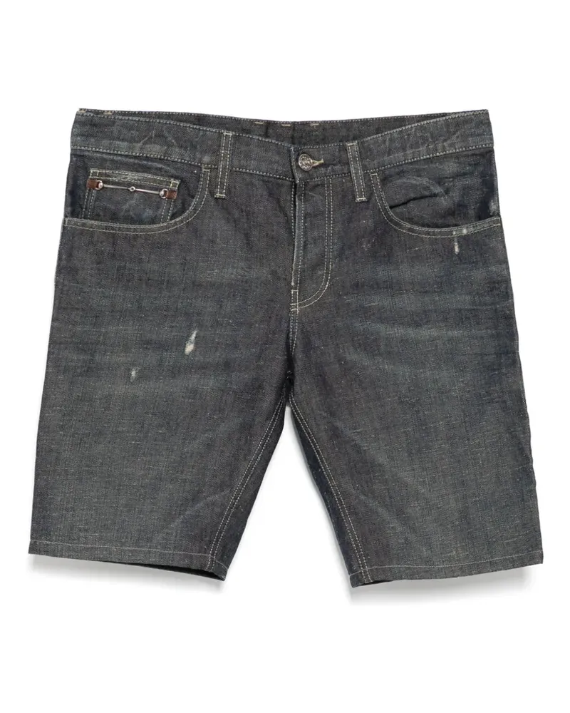 Gucci Klassische Jeans-Shorts - Blau Blau