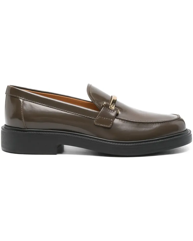TOD'S Loafer mit Stegdetail 35mm - Braun Braun