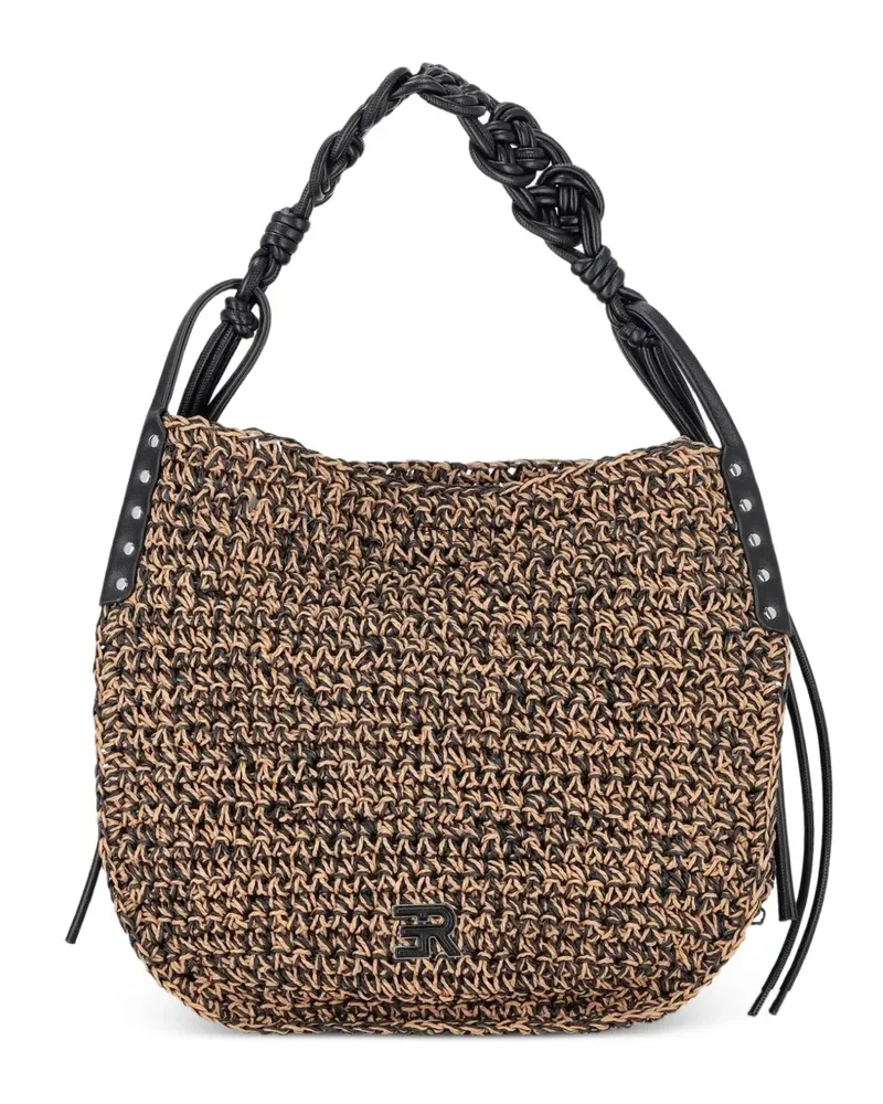 Ermanno Scervino woven shoulder bag - Nude Nude