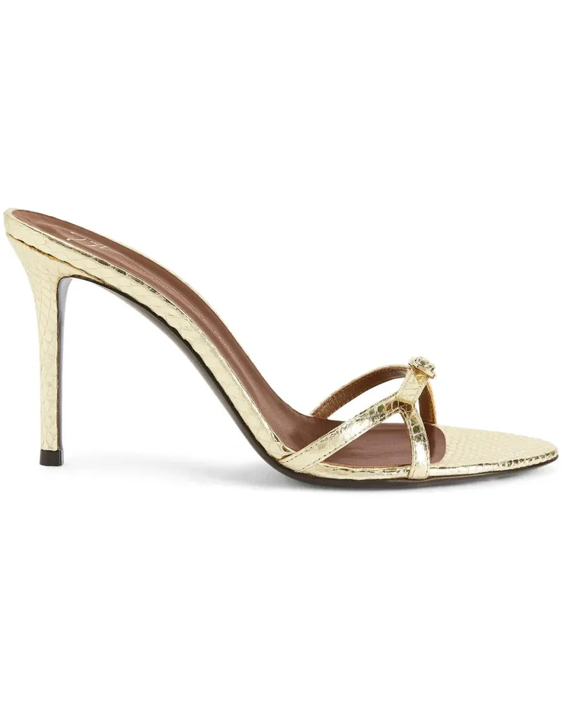 Giuseppe Zanotti Ophelia Sandalen mit Schnalle 90mm - Gold Gold