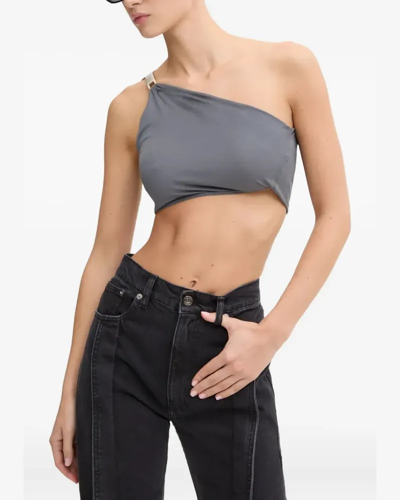 Rick Owens Lilies Asymmetrisches Tanktop - Grau Grau