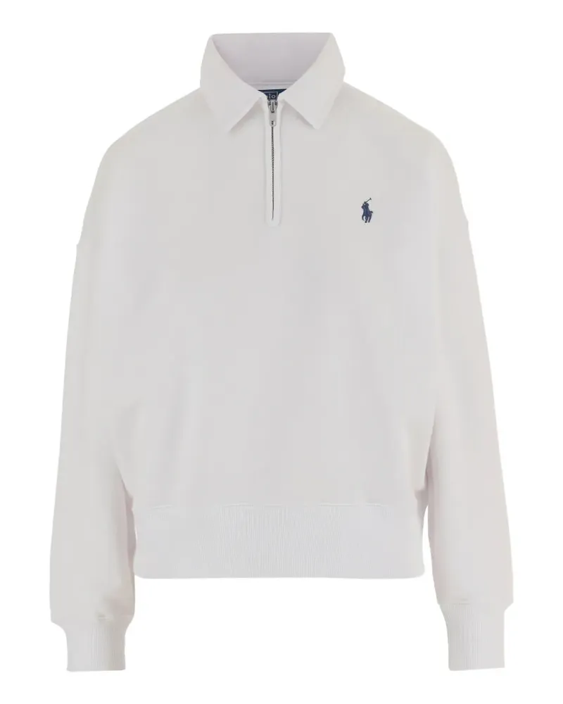 Ralph Lauren embroidered logo polo shirt - Weiß Weiß
