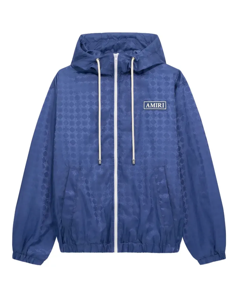 Amiri MA Quad Kapuzenjacke - Blau Blau