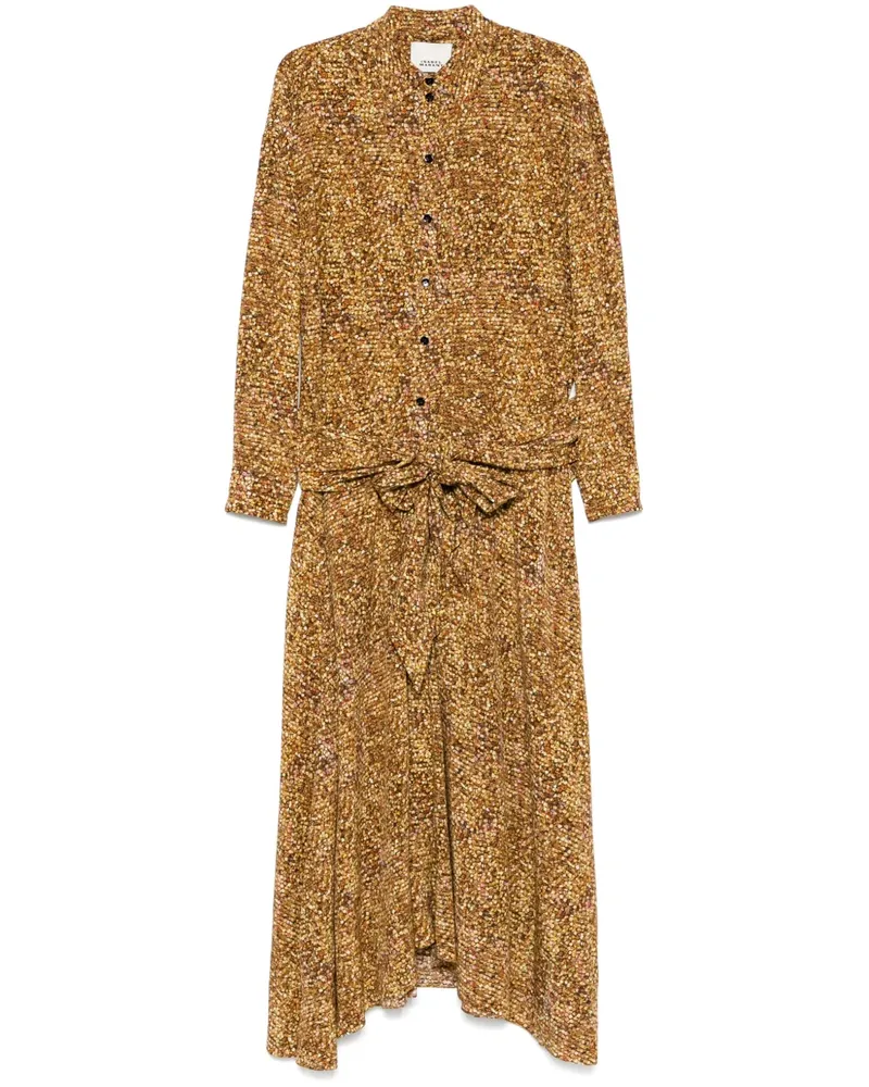 Isabel Marant Samantha Maxikleid - Gelb Gelb