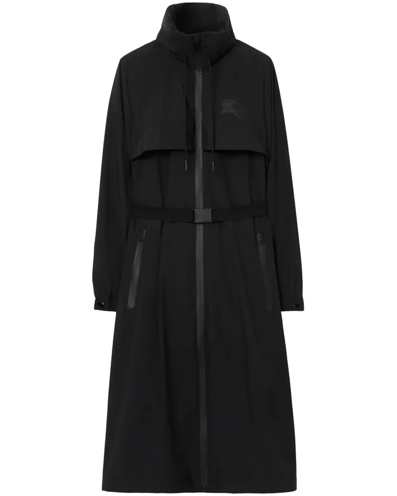 Burberry Parka mit Gürtel - Schwarz Schwarz