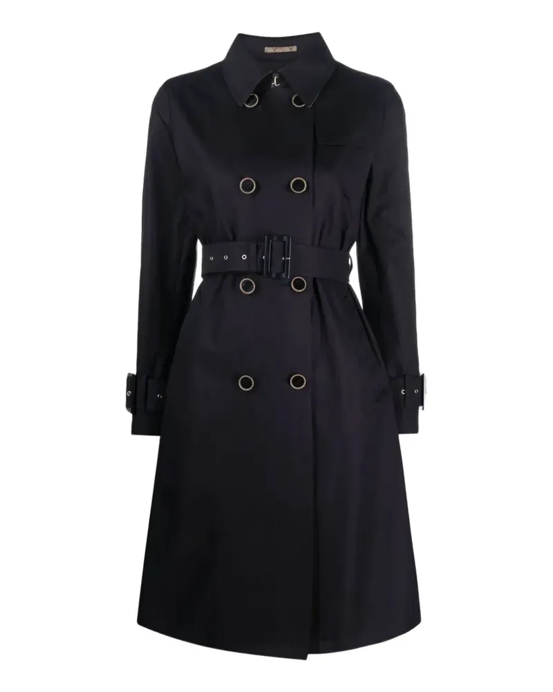 Herno belted trench coat - Blau Blau