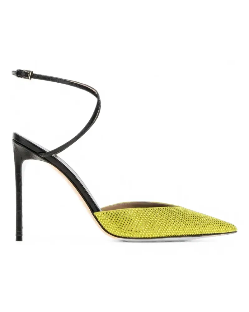 Tom Ford Pumps mit Kristallverzierung - Gelb Gelb