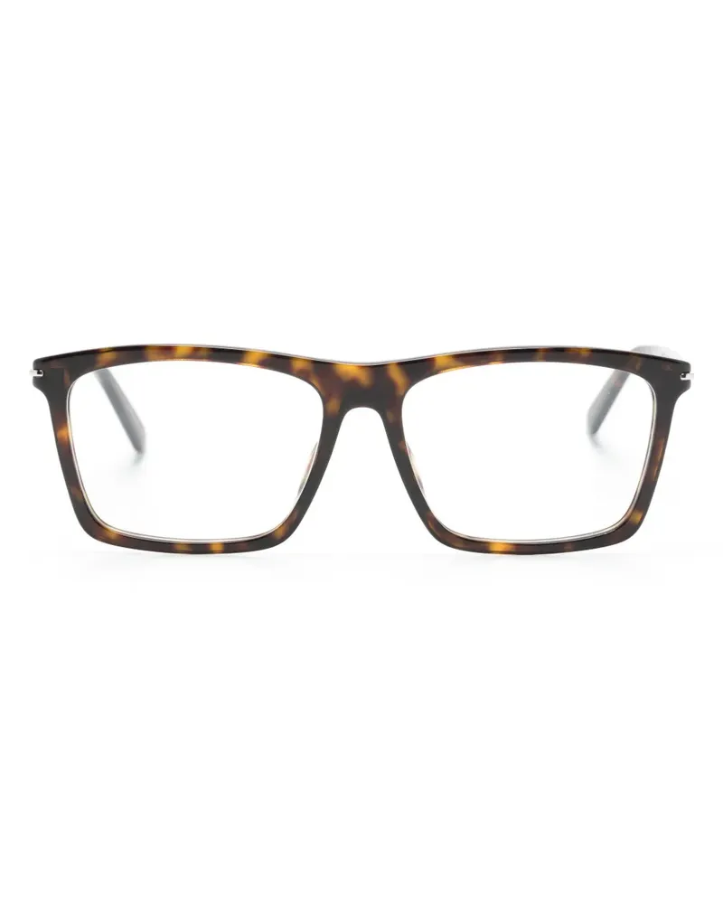 Gucci Eckige GG1445O Brille in Schildpattoptik - Braun Braun