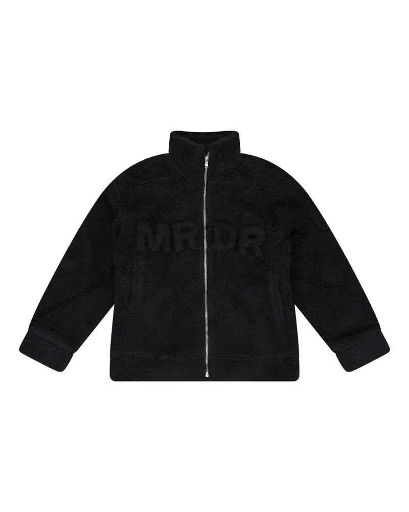WHO DECIDES WAR MRDR Fleecejacke mit Reißverschluss - Schwarz Schwarz