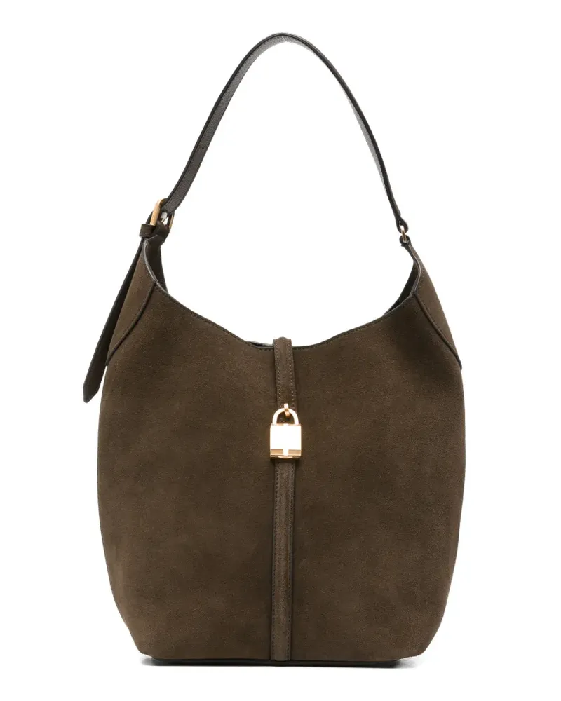 DeMELLIER Siena suede bucket bag - Braun Braun