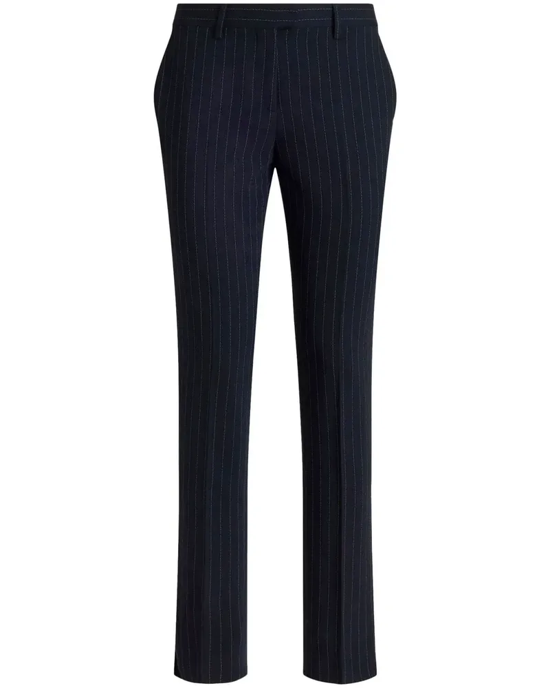 Etro Hose mit Nadelstreifen - Schwarz Schwarz