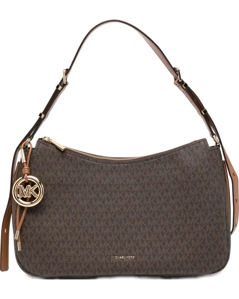 Michael Kors Mittelgroße Nolita Schultertasche - Braun Braun