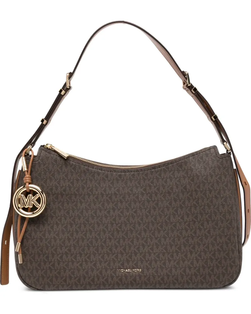 Michael Kors Mittelgroße Nolita Schultertasche - Braun Braun