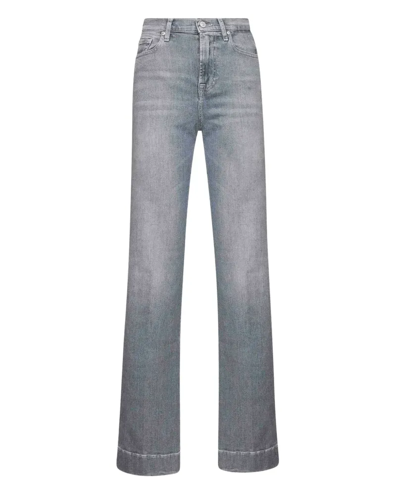 7 for all mankind Jeans aus Baumwolle - Grau Grau