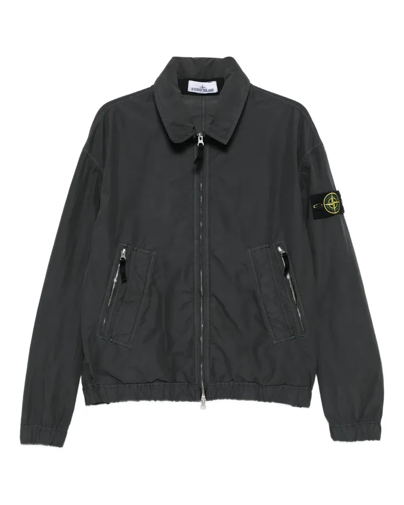 Stone Island Jacke mit Reißverschluss - Grau Grau