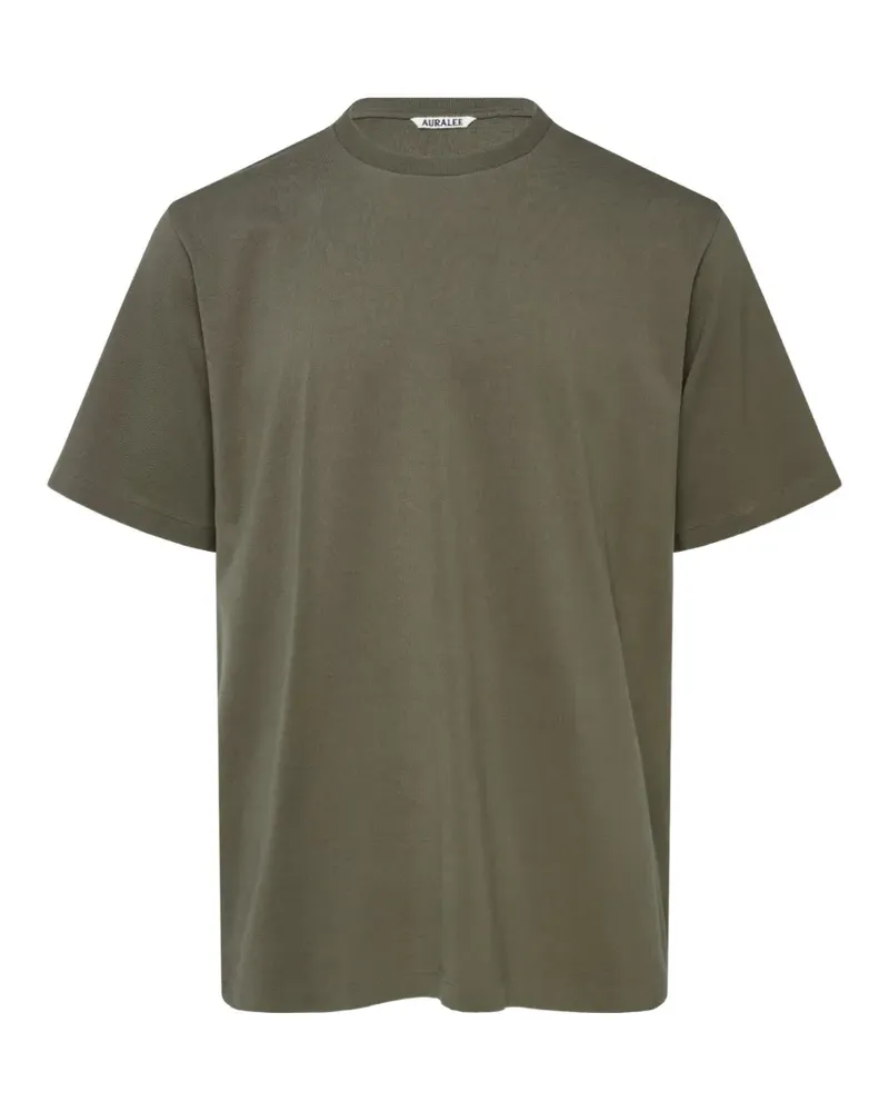AURALEE Luster plaiting tee - Grün Grün