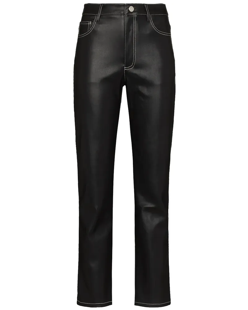 STAUD Gerade Elliot Hose - Schwarz Schwarz