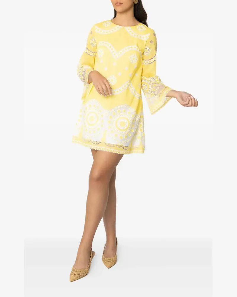 Borgo De Nor Stevie mini dress - Gelb Gelb