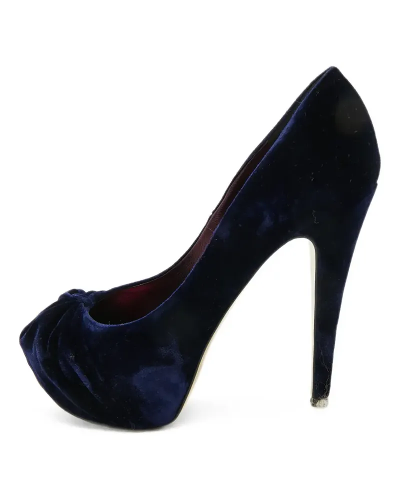 Gina Jenna Plateau-Pumps - Blau Blau