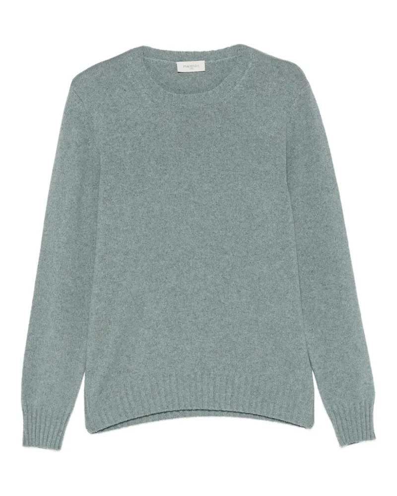 Piacenza Cashmere Kaschmirpullover mit rundem Ausschnitt - Blau Blau