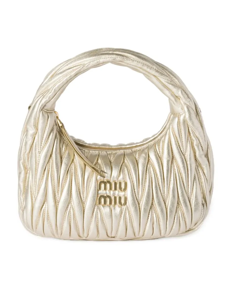 Miu Miu Wander Handtasche - Gold Gold