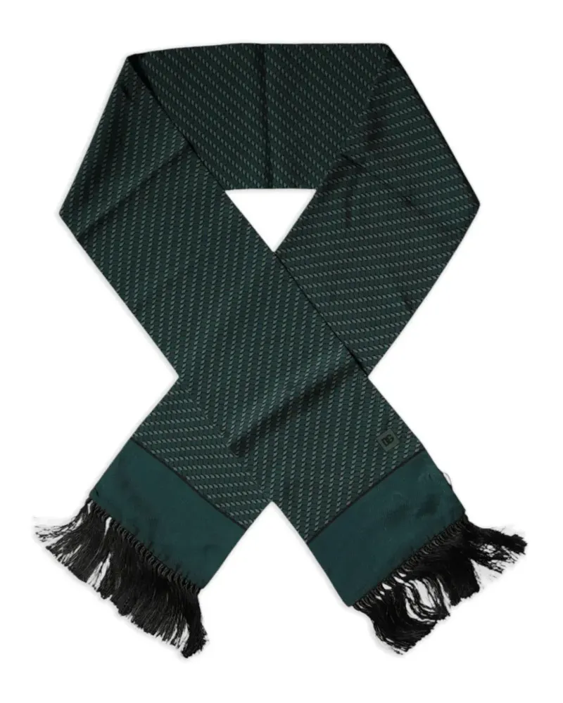 Dolce & Gabbana Schal mit geometrischem Muster - Grün Grün