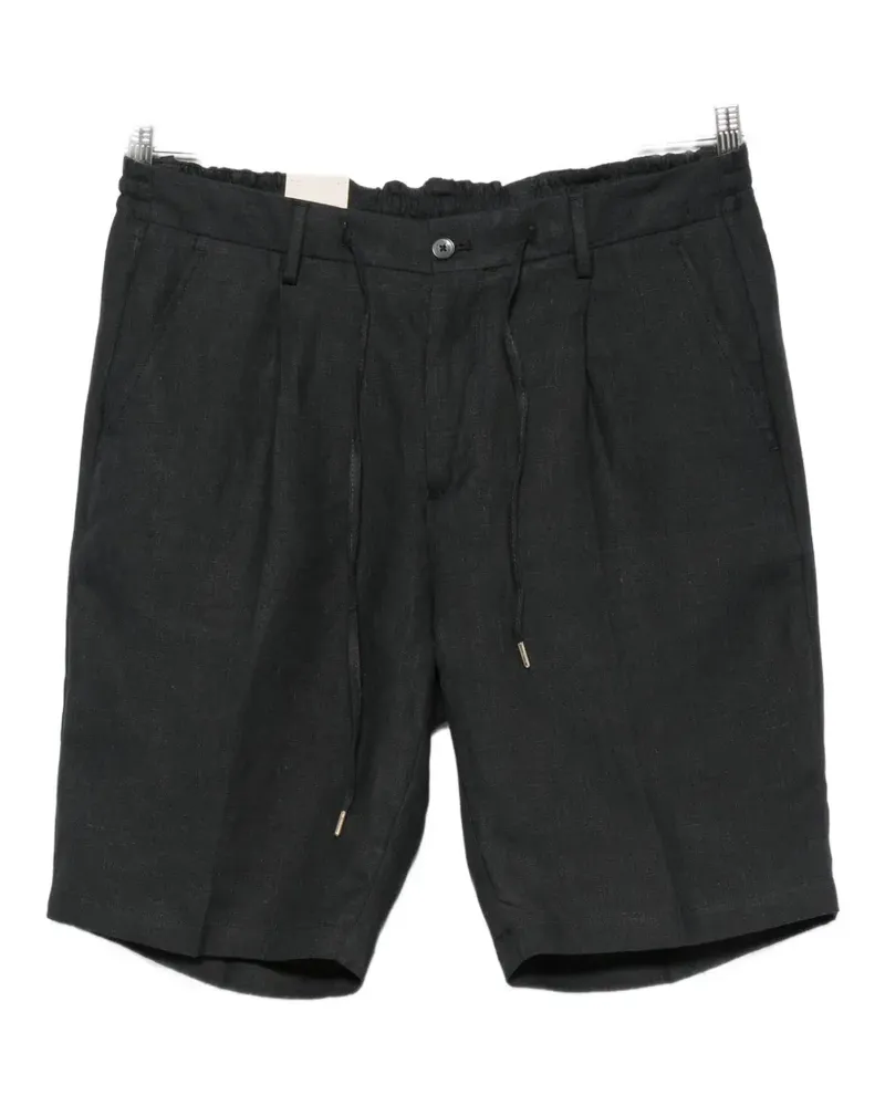 Briglia 1949 pleated chino shorts - Schwarz Schwarz