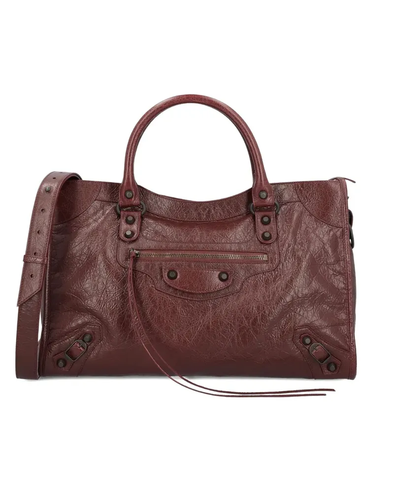 Balenciaga Mittelgroße Le City Tote Bag - Rot Rot