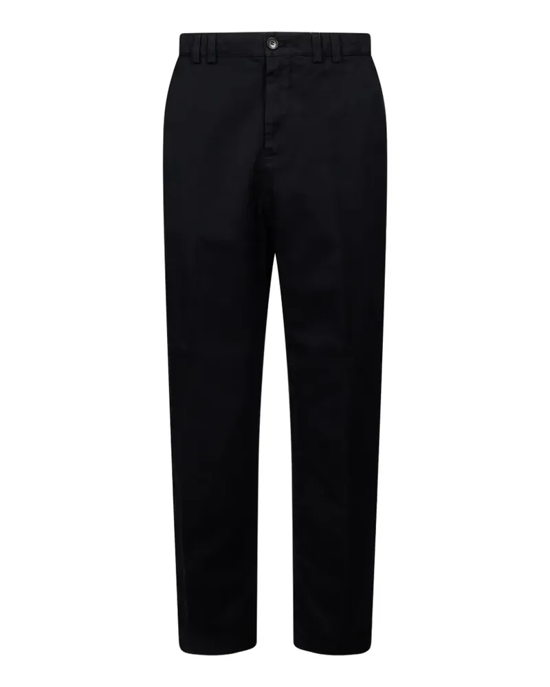 Canali Hose mit geradem Bein - Schwarz Schwarz