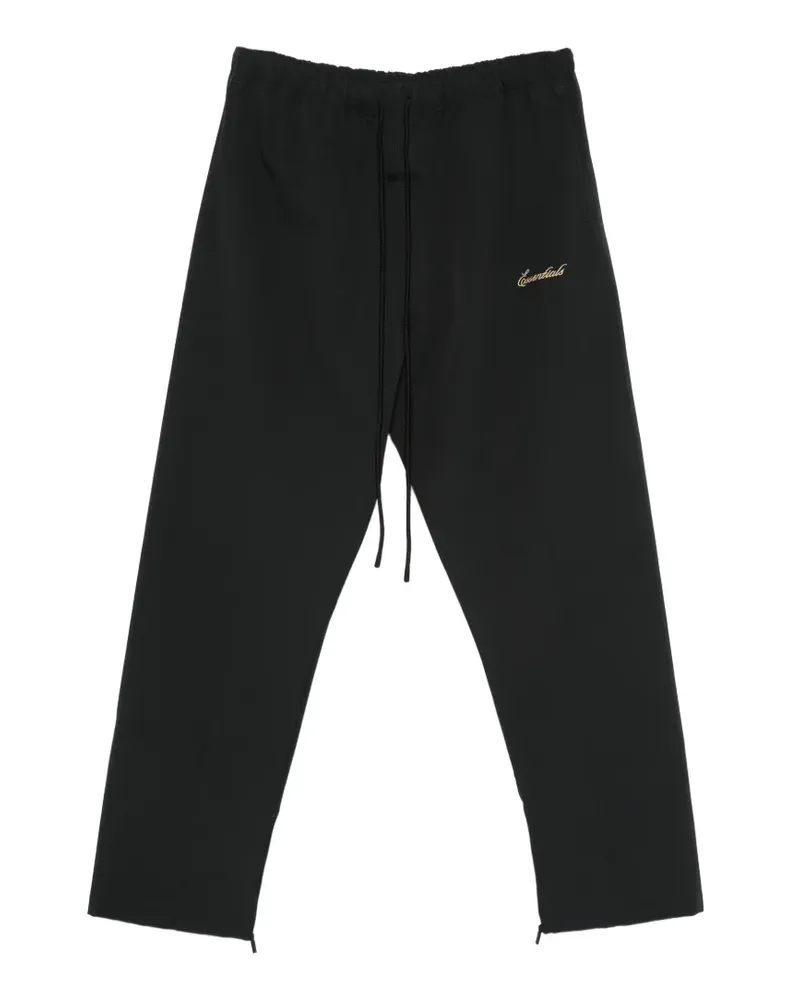 Fear of God logo-embroidered track pants - Schwarz Schwarz